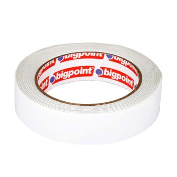 Bigpoint 12 mm 25 mt Tüm Yüzeyler için Çift Taraflı Hotmelt Bant