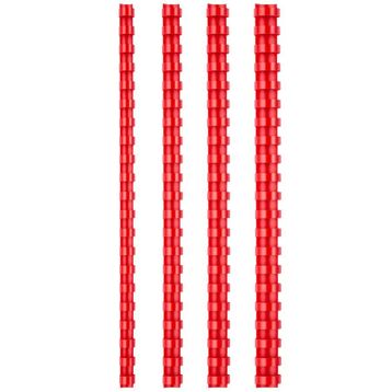 Bigpoint 12 mm Kırmızı 100'lü Plastik Spiral