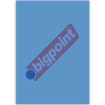 Bigpoint 150 Mikron Şeffaf Mavi A4 Cilt Kapağı