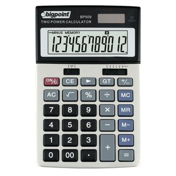 Bigpoint 155085 Siyah 12 Hane Hesap Makinesi