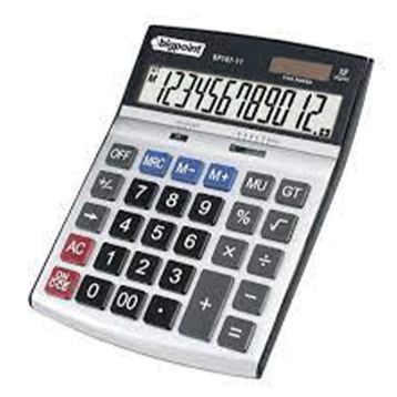 Bigpoint 155085 Siyah 12 Hane Hesap Makinesi