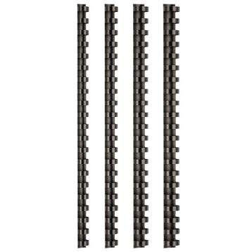 Bigpoint 16 mm Siyah 100'lü Plastik Spiral