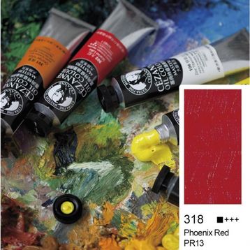 Bigpoint 318 Phoenix Red 45 ml Cezanne Extra Fine Masters Yağlı Boya