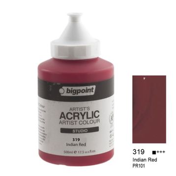 Bigpoint 319 Indian Red 500 ml Akrilik Boya