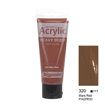 Bigpoint 320 Mars Red 75 ml Akrilik Boya