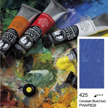 Bigpoint 425 Cerulean Blue Hue 45 ml Cezanne Extra Fine 6'lı Yağlı Boya