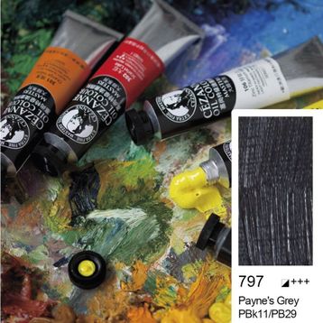 Bigpoint 45 ml Payne's Grey 797 6'lı Kutu Cezanne Extra Fine Yağlı Boya