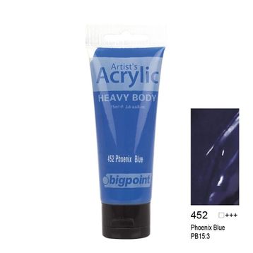 Bigpoint 452 Phoenix Blue 75 ml Akrilik Boya