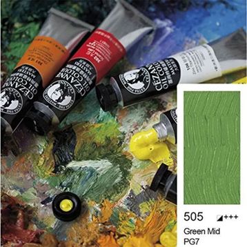 Bigpoint 505 Green Mid 45 ml Cezanne Extra Fine Yağlı Boya