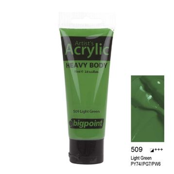 Bigpoint 509 Light Green 75 ml Akrilik Boya