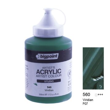 Bigpoint 560 Viridian 500 ml Akrilik Boya