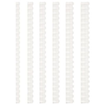 Bigpoint 6 mm Beyaz 100'lü Plastik Spiral