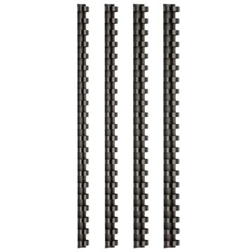 Bigpoint 6 mm Siyah 100'lü Plastik Spiral
