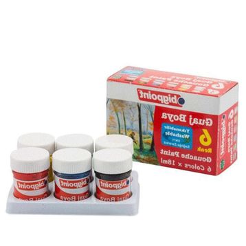 Bigpoint 6 Renk x 18 ml Guaj Boya
