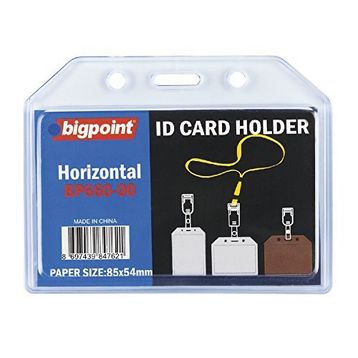 Bigpoint 660 5'li Yatay Şeffaf Soft Kart Kabı