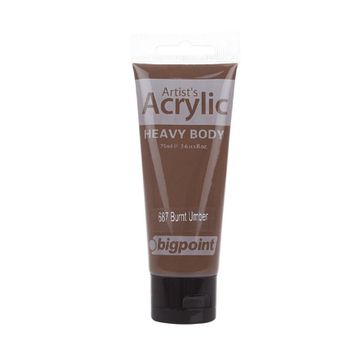 Bigpoint 687 Burnt Umber 75 ml Akrilik Boya