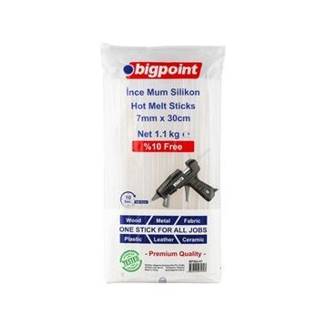 Bigpoint 7 mm x 30 cm 1.1 kg Silikon İnce Mum Çubuk