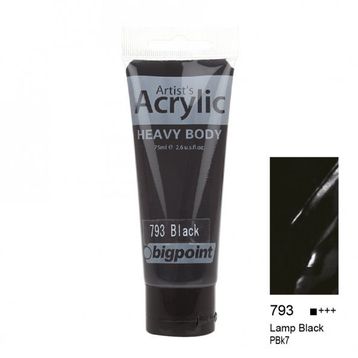 Bigpoint 791 Mars Black 75 ml Akrilik Boya