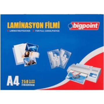 Bigpoint A4 125 Micron Bp694 Laminasyon Filmi