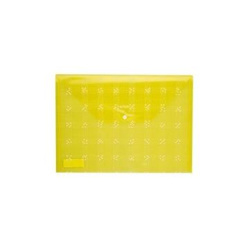 Bigpoint BP235-15 Sarı Desenli Cıtcıtlı Dosya