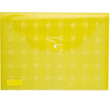 Bigpoint BP235-15 Sarı Desenli Cıtcıtlı Dosya