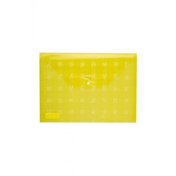 Bigpoint BP235-15 Sarı Desenli Cıtcıtlı Dosya