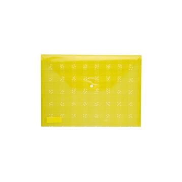 Bigpoint BP235-15 Sarı Desenli Cıtcıtlı Dosya