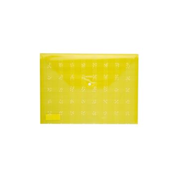 Bigpoint BP235-15 Sarı Desenli Cıtcıtlı Dosya