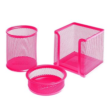 Bigpoint BP403-22 Pembe 3'lü Metal Perfore Set