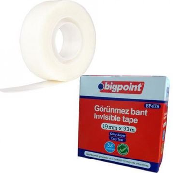 Bigpoint BP478 19 mm x 33 m Görünmez Bant