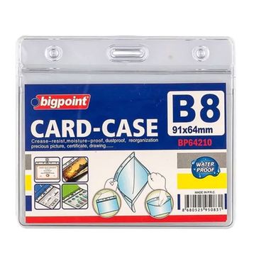 Bigpoint BP642 Kilitli Yatay 91x64 mm 10'lu Kart Poşeti