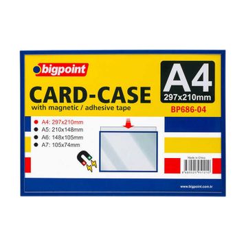 Bigpoint BP686-04 A4 Mıknatıslı Afiş Muhafaza Kabı