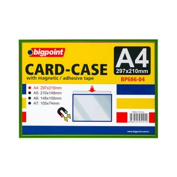 Bigpoint BP686-04 A4 Mıknatıslı Afiş Muhafaza Kabı