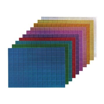 Bigpoint BP70662 50x70 cm Kırmızı 10'lu Metalik Renkli Karton