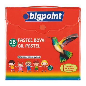 Bigpoint BP742 18'li Çantalı Pastel Boya