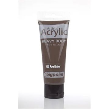Bigpoint BPPAHB75688 Raw Umber 688 Akrilik Boya
