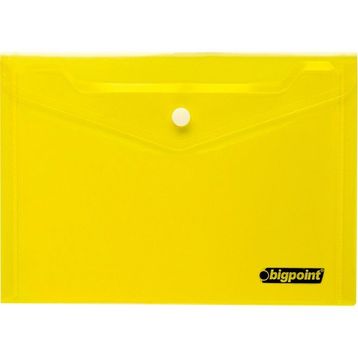 Bigpoint Çıtçıtlı Dosya A5 Sarı 12'li Poşet Dosya