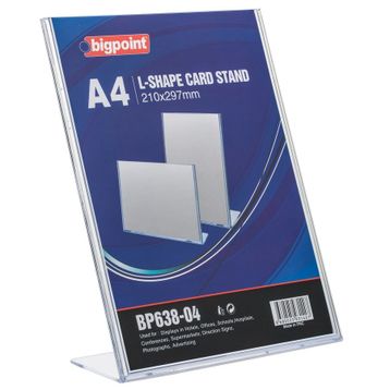 Bigpoint Dikey A4 Kart Standı