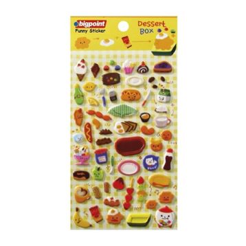 Bigpoint Karışık Yiyecekler 15'li Sticker