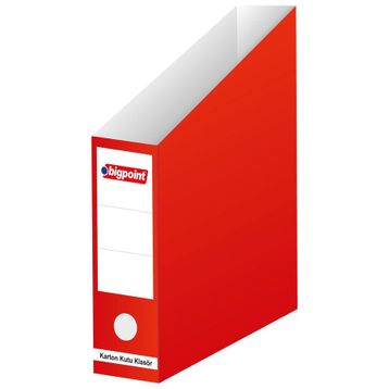 Bigpoint Kırmızı Karton Kutu Klasör