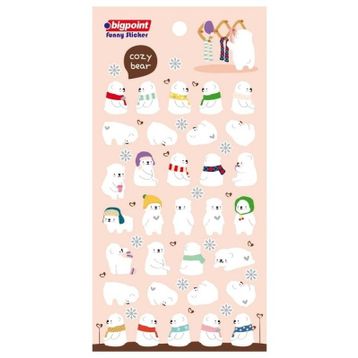 Bigpoint Kutup Ayıları 15'li Sticker