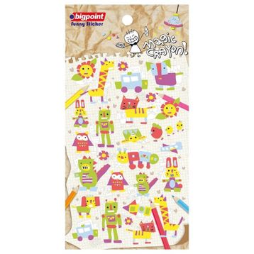 Bigpoint Magic Crayon 15'li Sticker