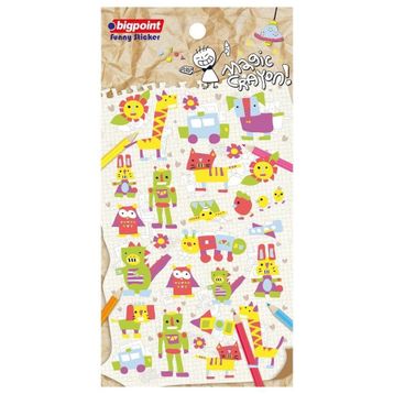Bigpoint Magic Crayon 15'li Sticker