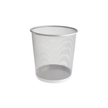 Bigpoint Metal Perfore Büyük Silver Çöp Kovası