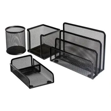 Bigpoint Metal Perfore Siyah 4'lü Set