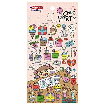Bigpoint Parti 15'li Sticker