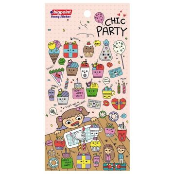 Bigpoint Parti 15'li Sticker