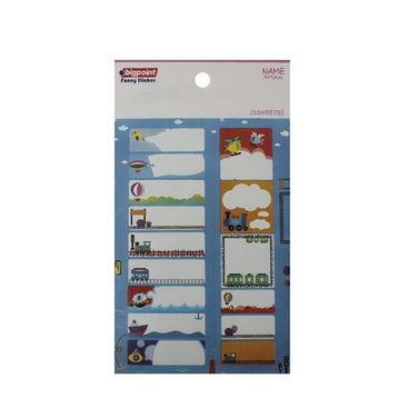 Bigpoint School Ulaşım 5 Yaprak Sticker