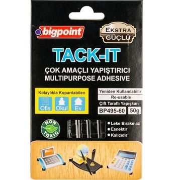 Bigpoint Tack-İt 50 GR Extra Güçlü Hamur Yapıştırıcı