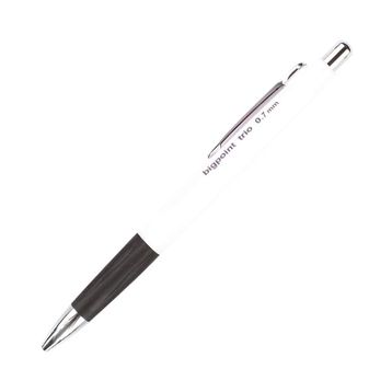 Bigpoint Trio 0.7 mm Gizlenebilir Uçlu Beyaz Versatil Kalem